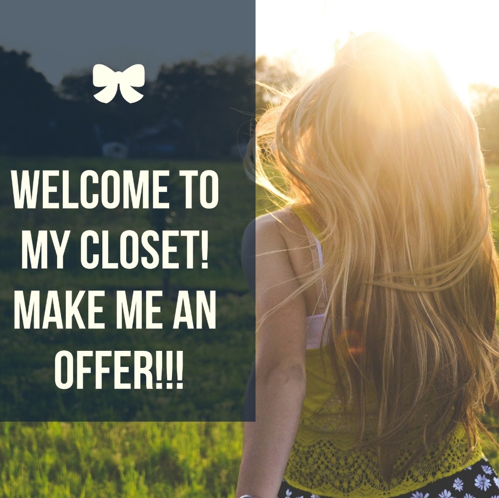Welcome to my closet!